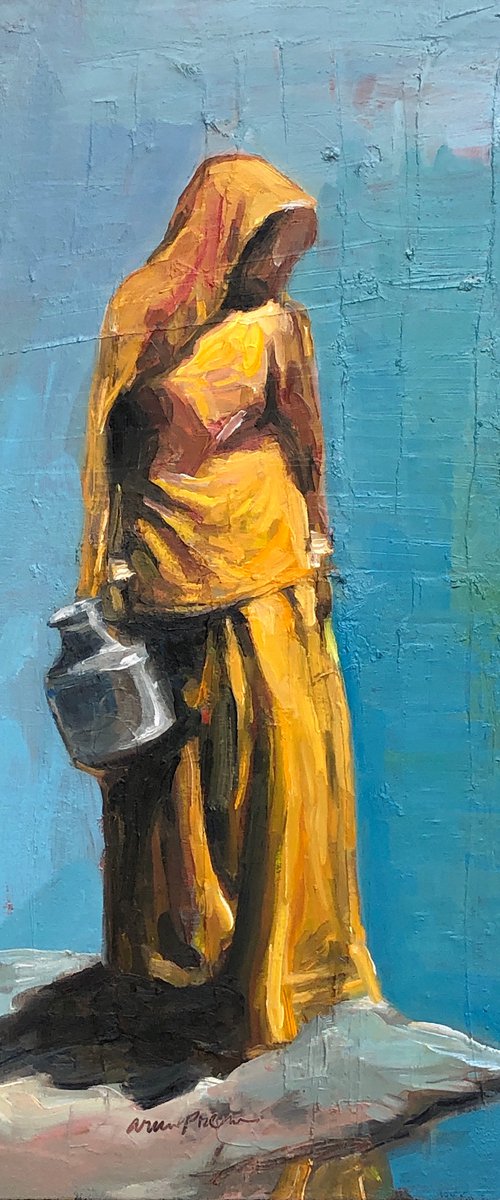 Woman of India #3 by Arun Prem