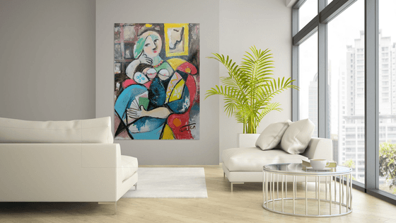 The Girl WGB (insp by Picasso)