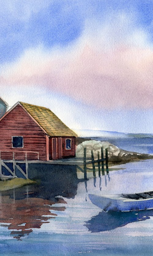 Fishing boats by Tetiana Koda