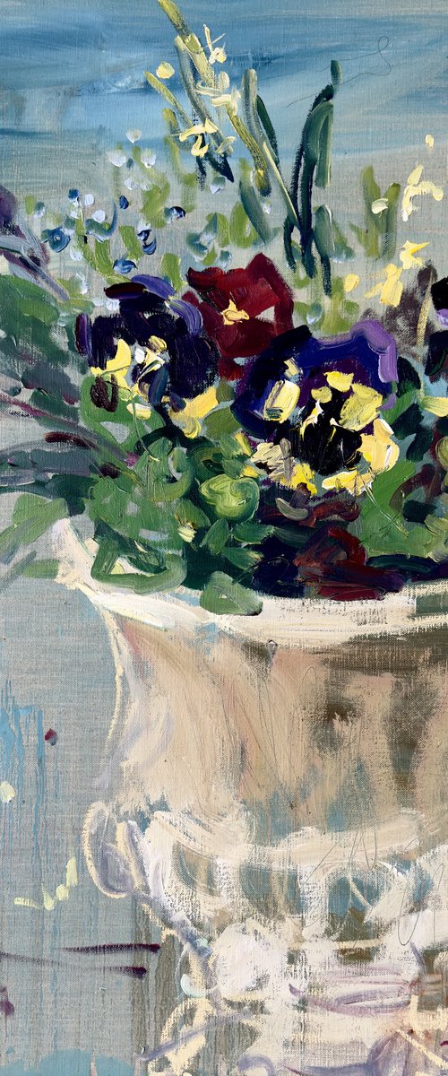 Spring planter by Lilia Orlova-Holmes