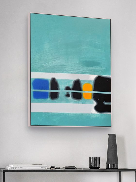 Abstract mirages. Calm.