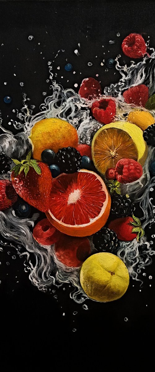 Sparkling still life by Anna Rita Angiolelli