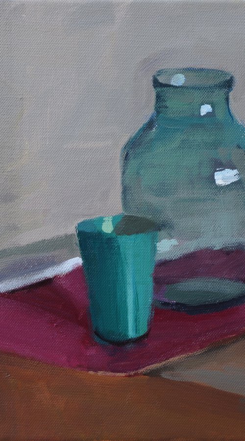 Glass jar by Nikita Maksimchuk