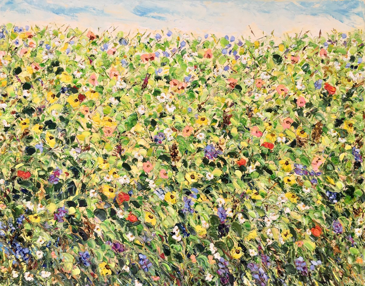 Summer field by Vilma Gataveckien?
