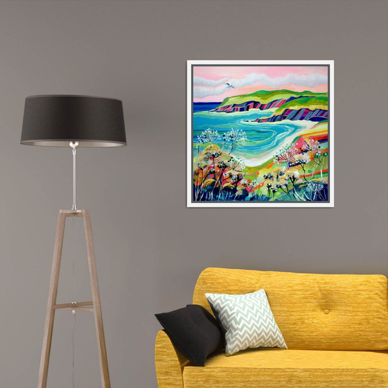 Flight over Lantic Bay