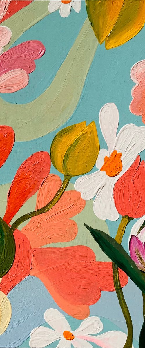 Flowers from heaven by Hiranya R