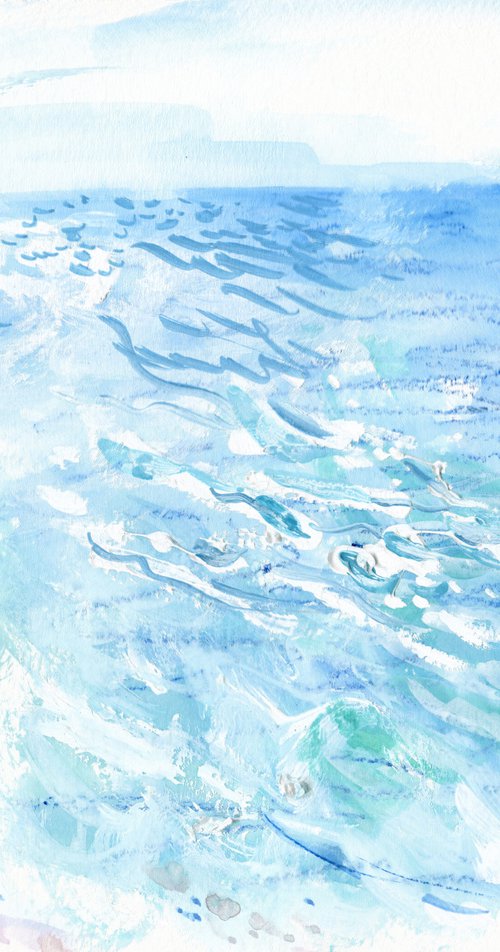 Seascape. Mediterranean Series #7 by Daria Galinski