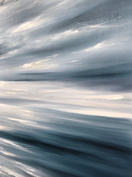 'Stormy seascape’