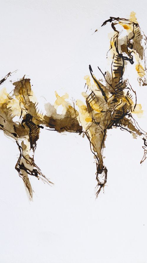 Equine Nude 9a by Benedicte Gele