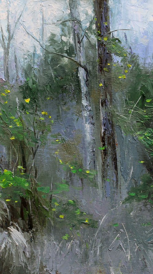 Winter Woods 02 by Mei He