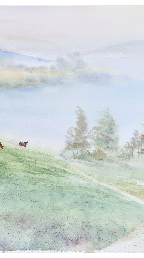 Morning Silence by Yulia Schuster
