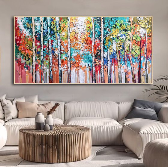 Birches Tapestry