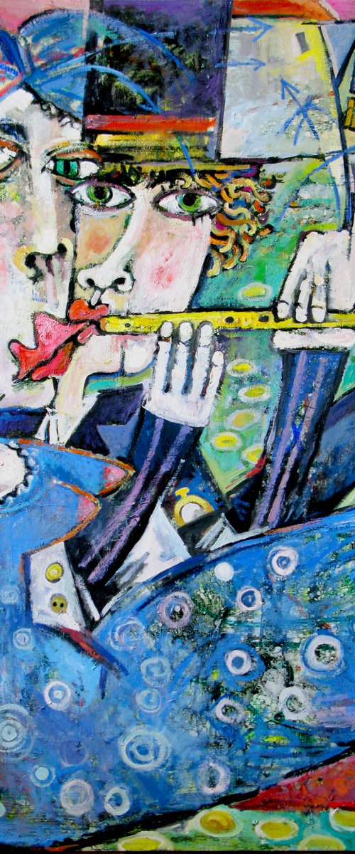 Pastorale, or play the flute in four lips. by Nikifor Swiristuhin