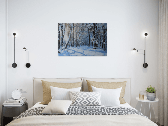 Landscape Painting Winter