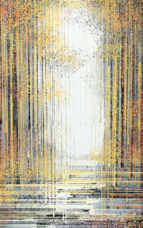 Forest At Night by Marc Todd