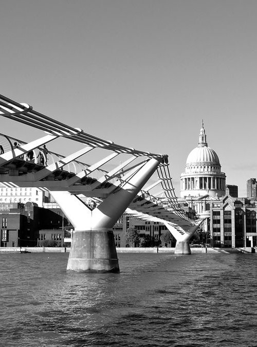 The Millennium Bridge, London by Alex Cassels