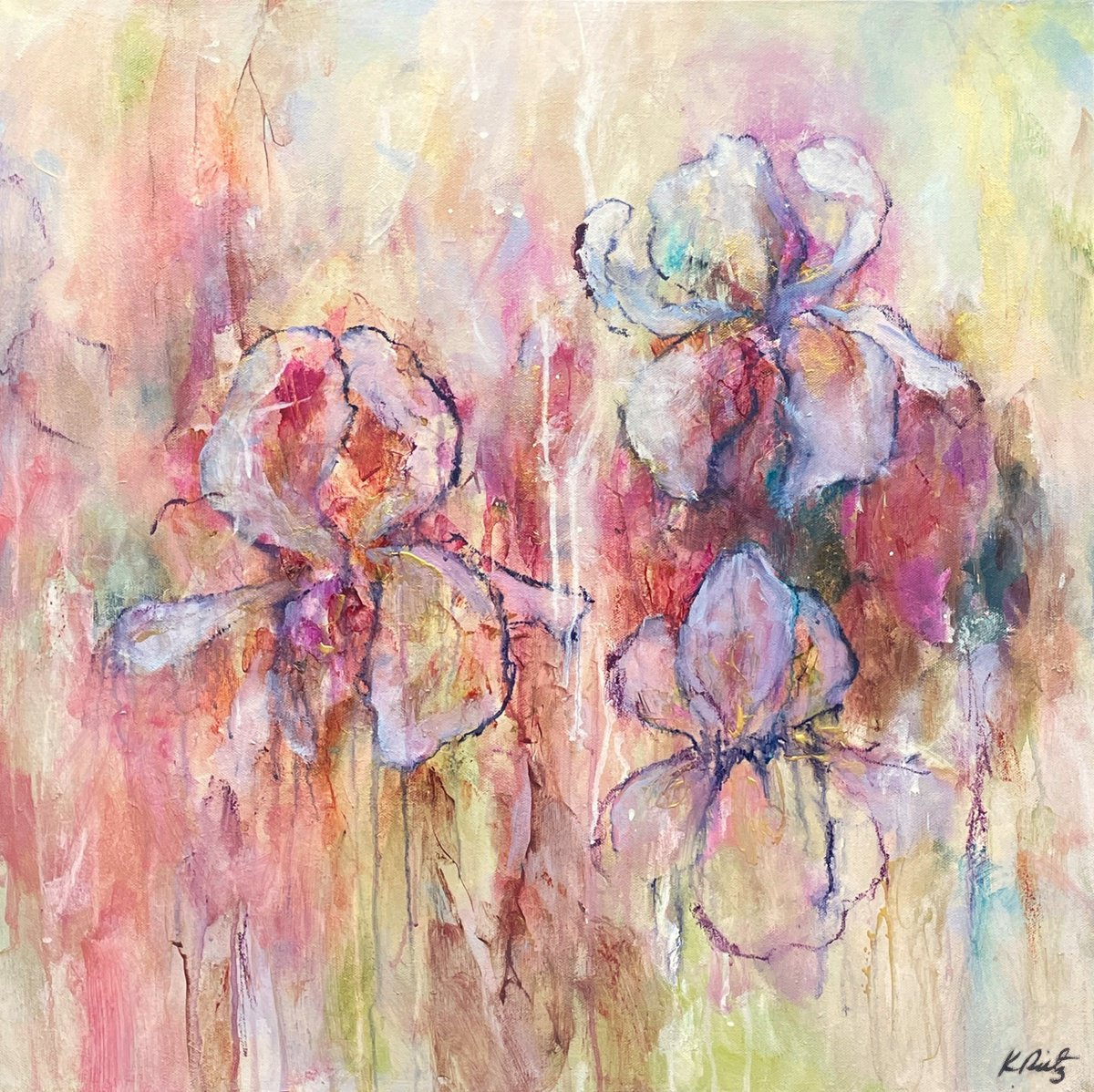 Wondrous Nature By Kathleen Rietz, 24 X 24, Artwork For Sale On Artfinder