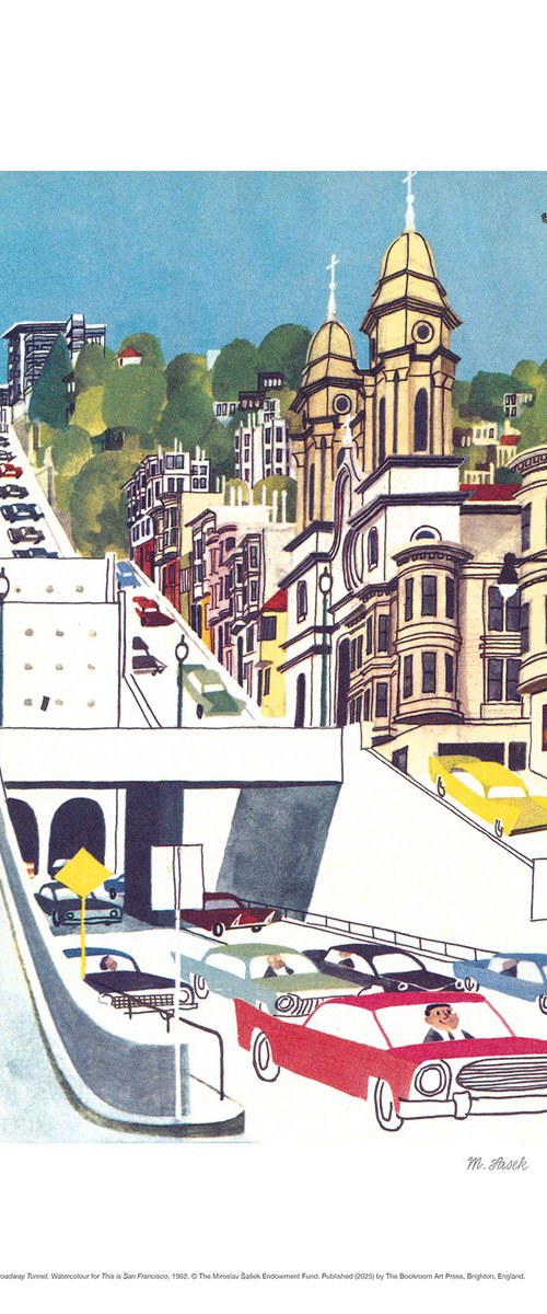 Broadway Tunnel by Miroslav Sasek