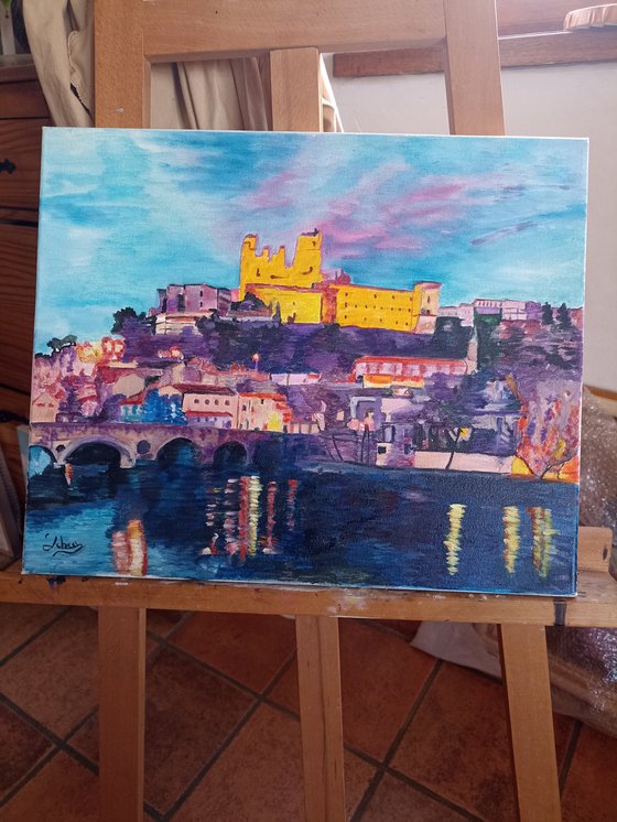 City with castle