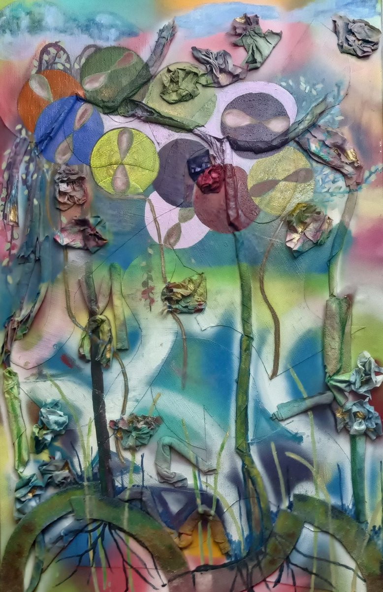 When The Blossoms Bloom By Mieke Van Os, 30 X 45, Artwork For Sale On Artfinder