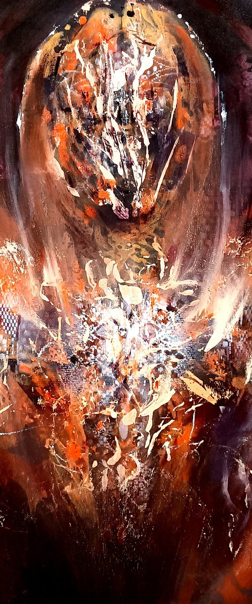 Heart of Cosmic Angel by Kloska Ovidiu