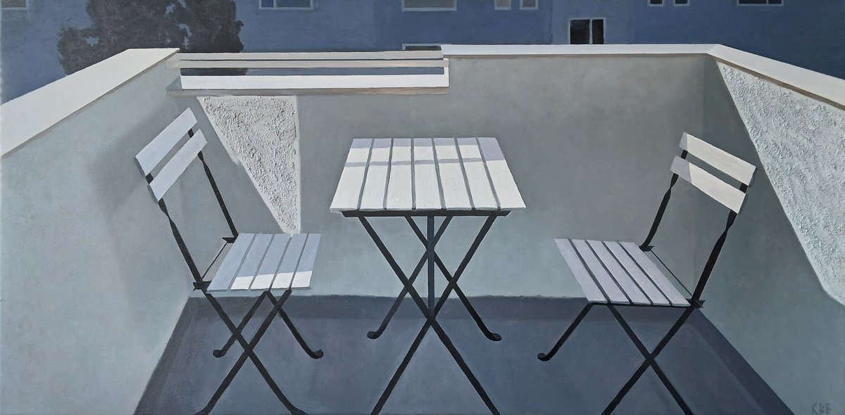 End Of The Conversation By Vasyl Koval, 47 X 24, Artwork For Sale On Artfinder