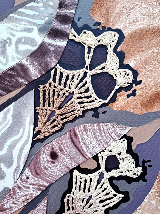 Set of 3 «Calm Tropics»