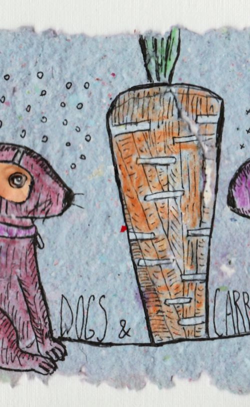 Dogs and carrot by Pavel Kuragin