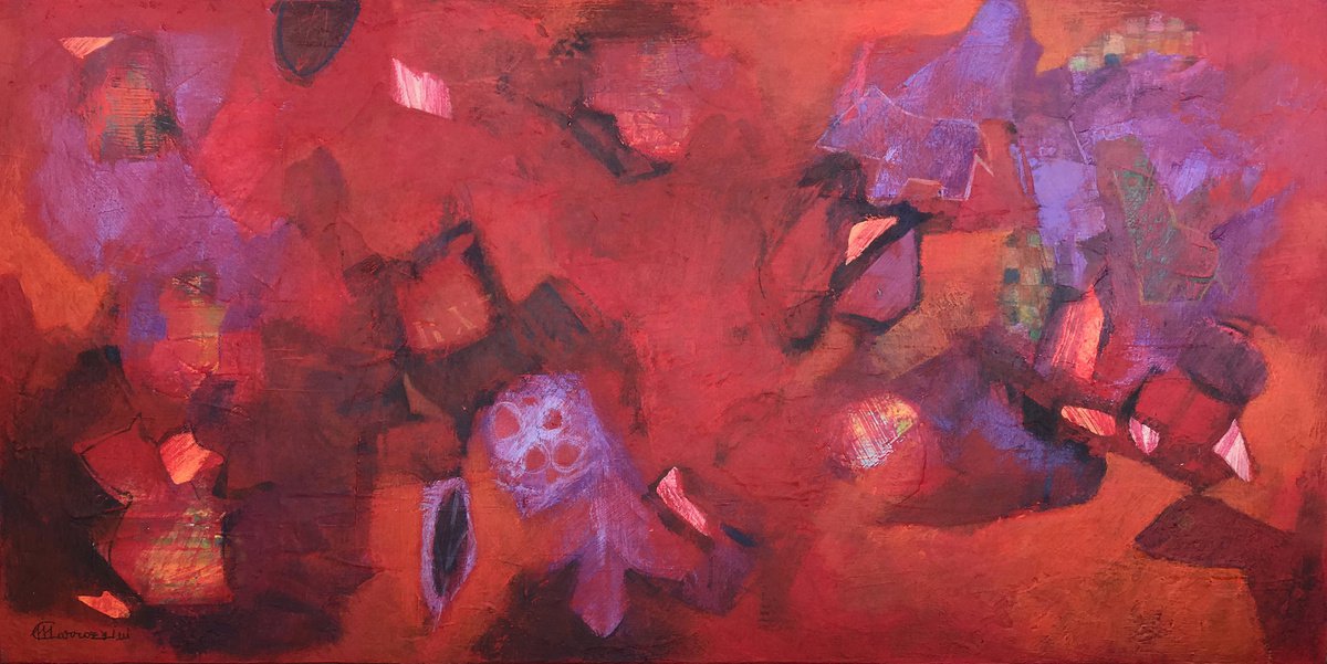 I Tesori 3 By Marcello Carrozzini, 28 X 14, Artwork For Sale On Artfinder