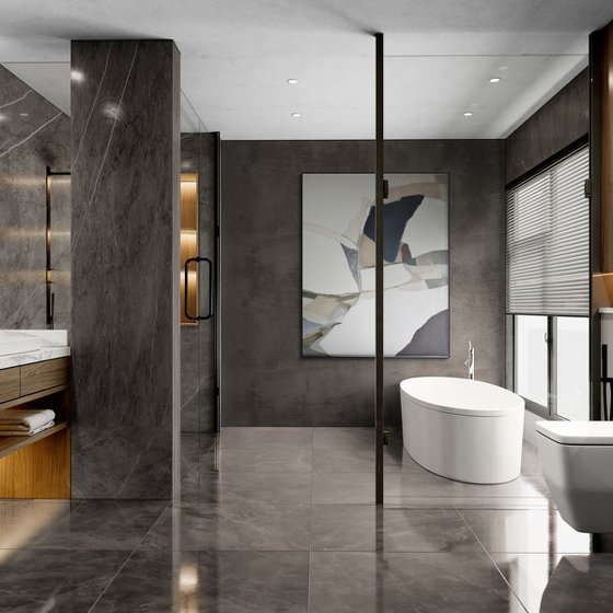 Muted Motion #2 pastel abstraction