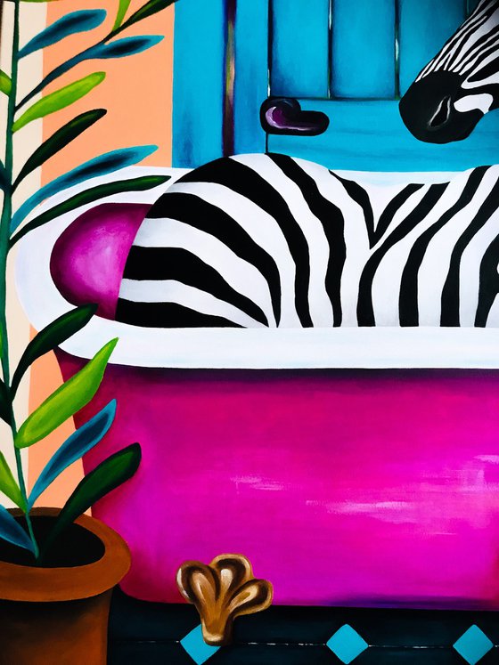 ZeBrA iN tHe BaTh
