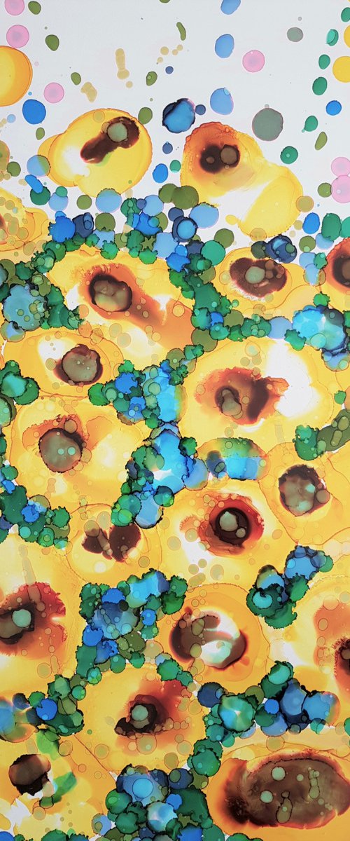 Sunflowers III by Wioletta Gancarz