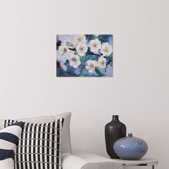 Cherry blossoms /  ORIGINAL PAINTING