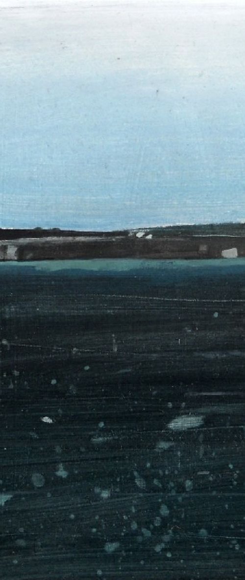 Seven Sisters from the sea (returning from Dieppe) by Julian Sutherland-Beatson