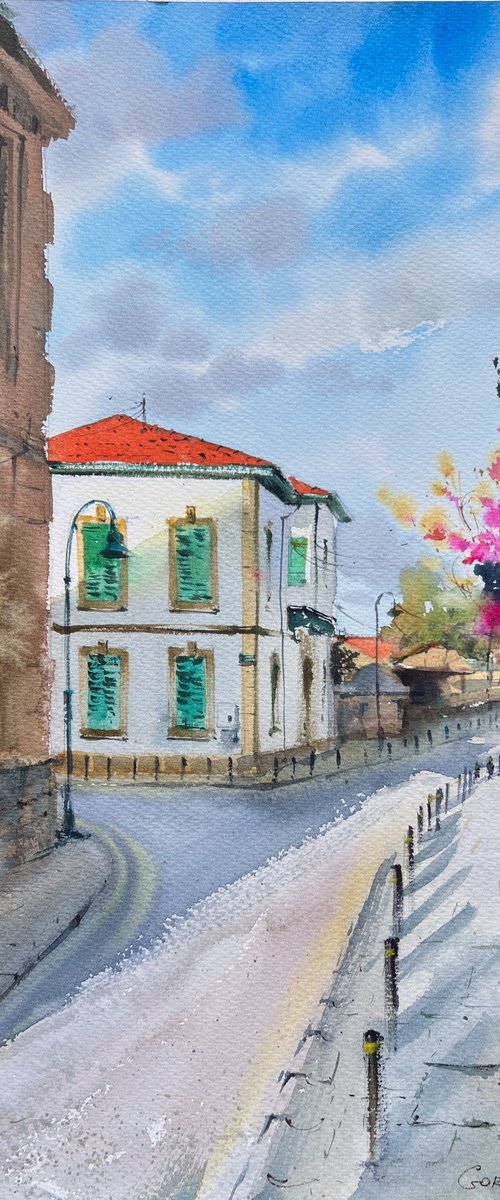 Streets in Nicosia #2 by Eugenia Gorbacheva