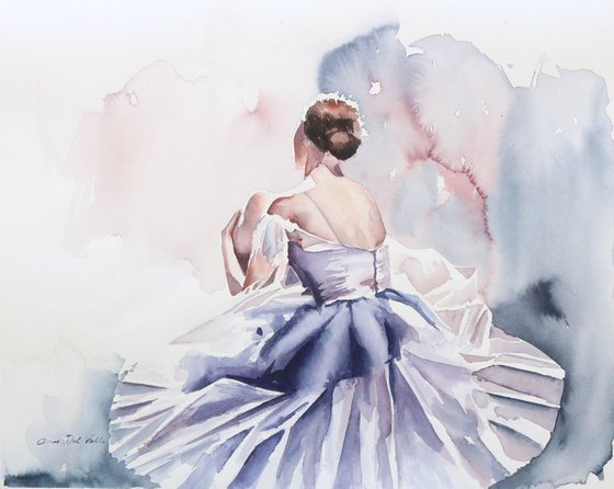 Ballerina in the Lilac Gown