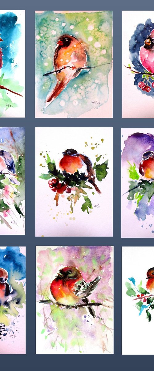Little birds collection by Kovács Anna Brigitta