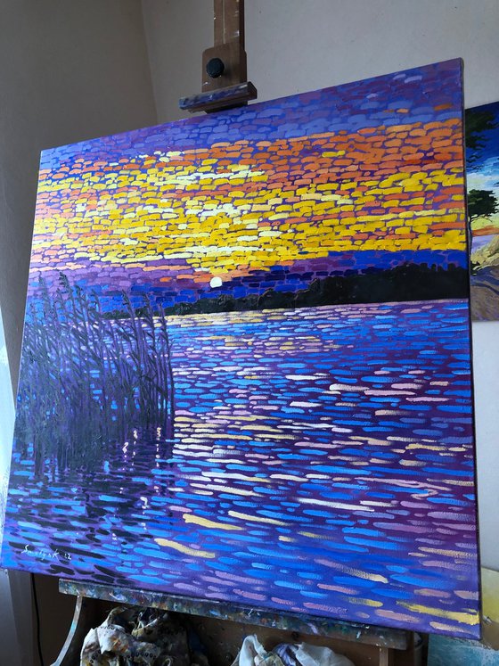 Calmly Sunset 80-80cm