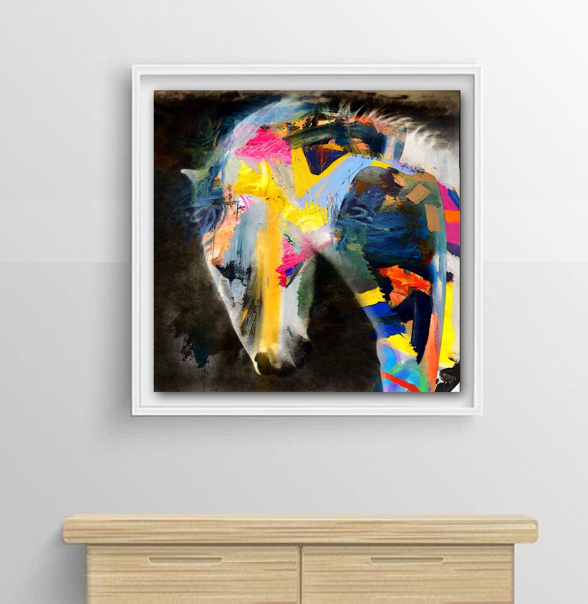 Urban And Pop Animal Giclee Print By Mir-Jan, 23 X 24", Zbykyyy, Original Artwork