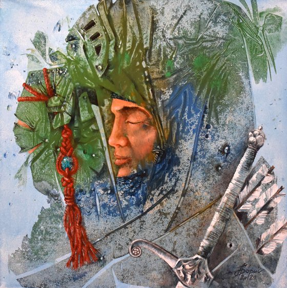 "The Sleeping Warrior"