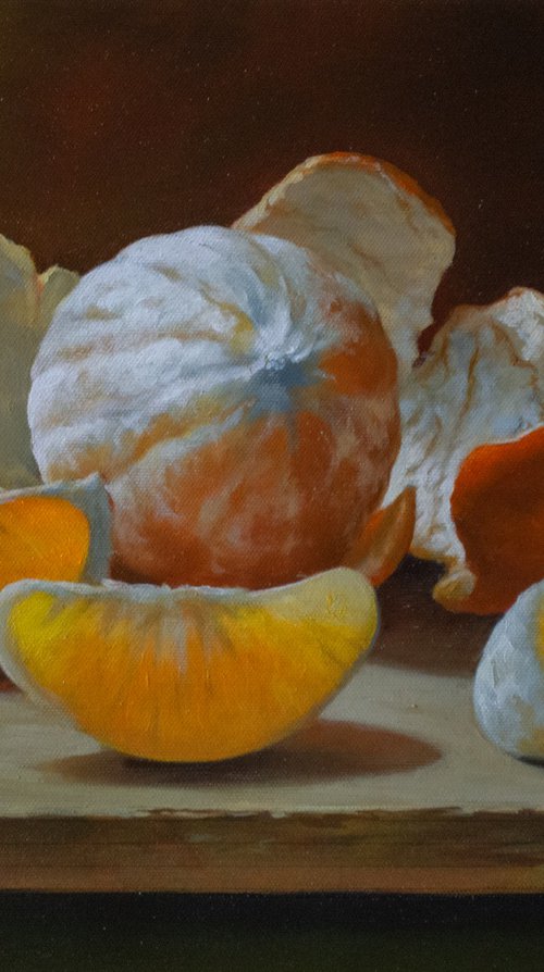 Still Life with Orange/5 by Kolodyazhniy Sergey