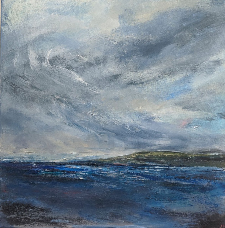 Abstract Skies 2019 Oil Painting By Jo Earl Artfinder