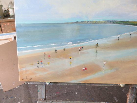 Filey Beach, July 29
