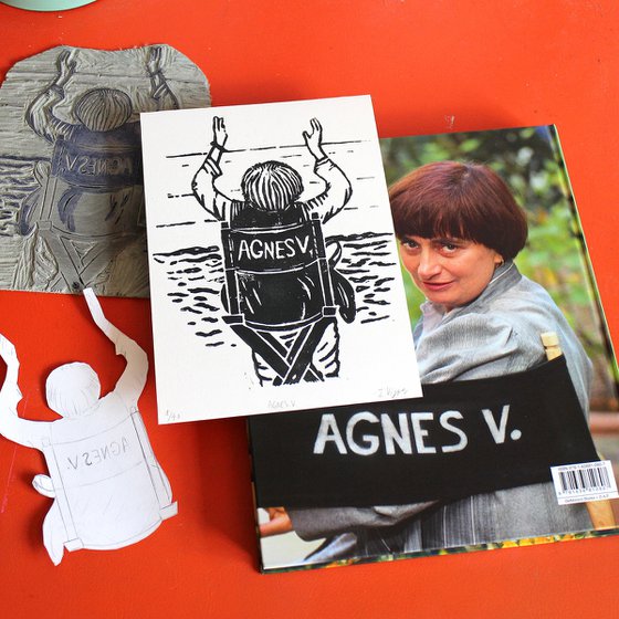 Agnes Varda On The Beach