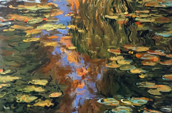 Study of Claude Monet