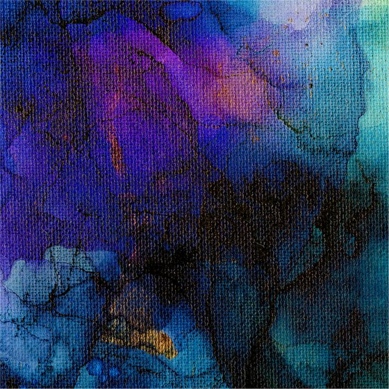 Ethereal Moments 5 - Zen Abstract Painting by Kathy Morton Stanion