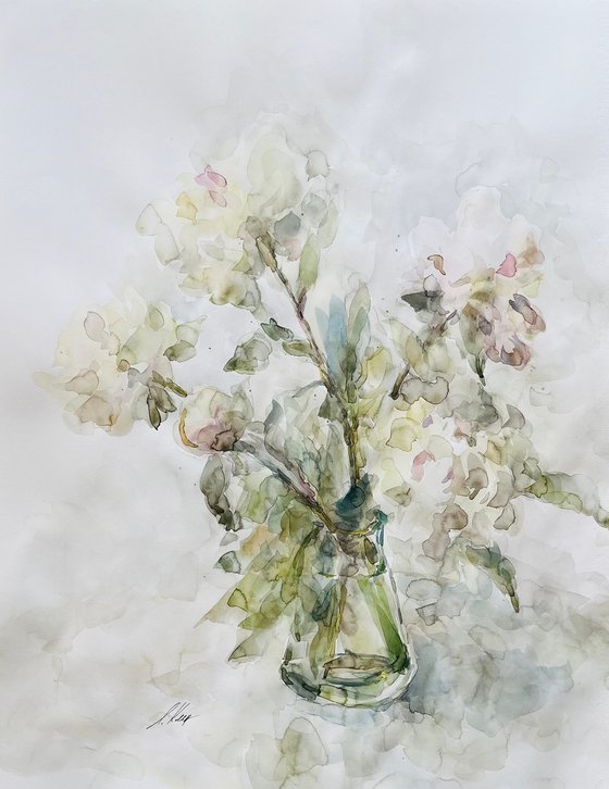 Peonies 50x65 cm 2025