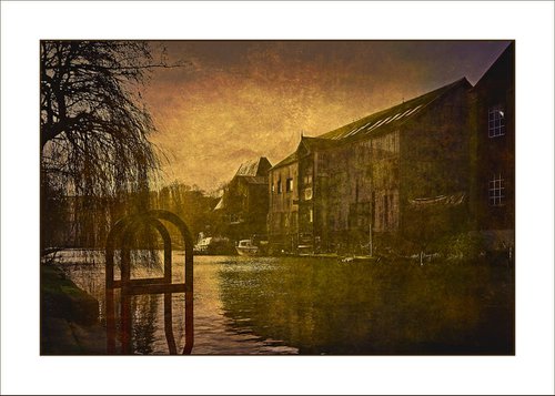 River warehouses by Martin  Fry
