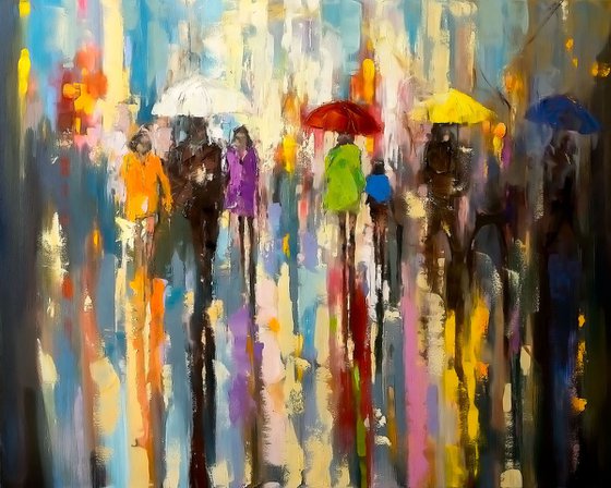 'A Rainy Day Walk'