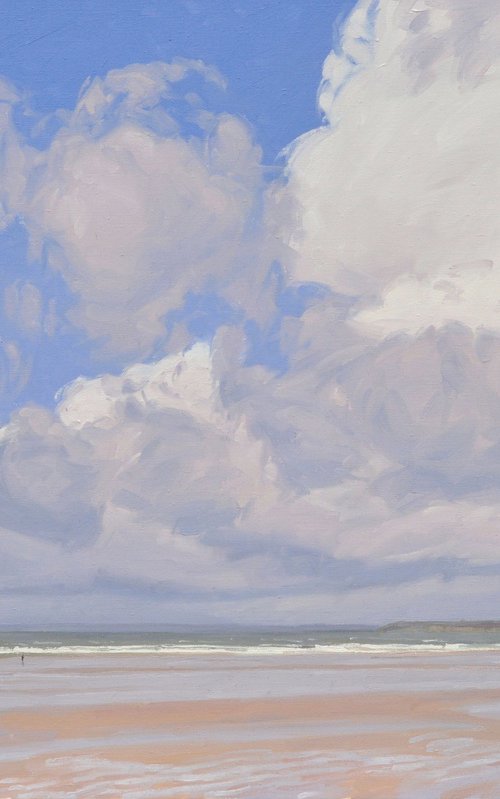 Brittany, beach by ANNE BAUDEQUIN